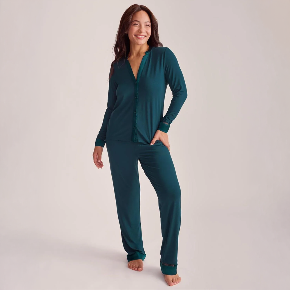 Tuxedo PJ Set Deep Spruce 6140