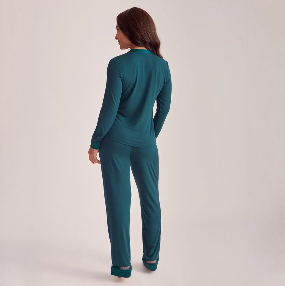 Tuxedo PJ Set Deep Spruce 6140
