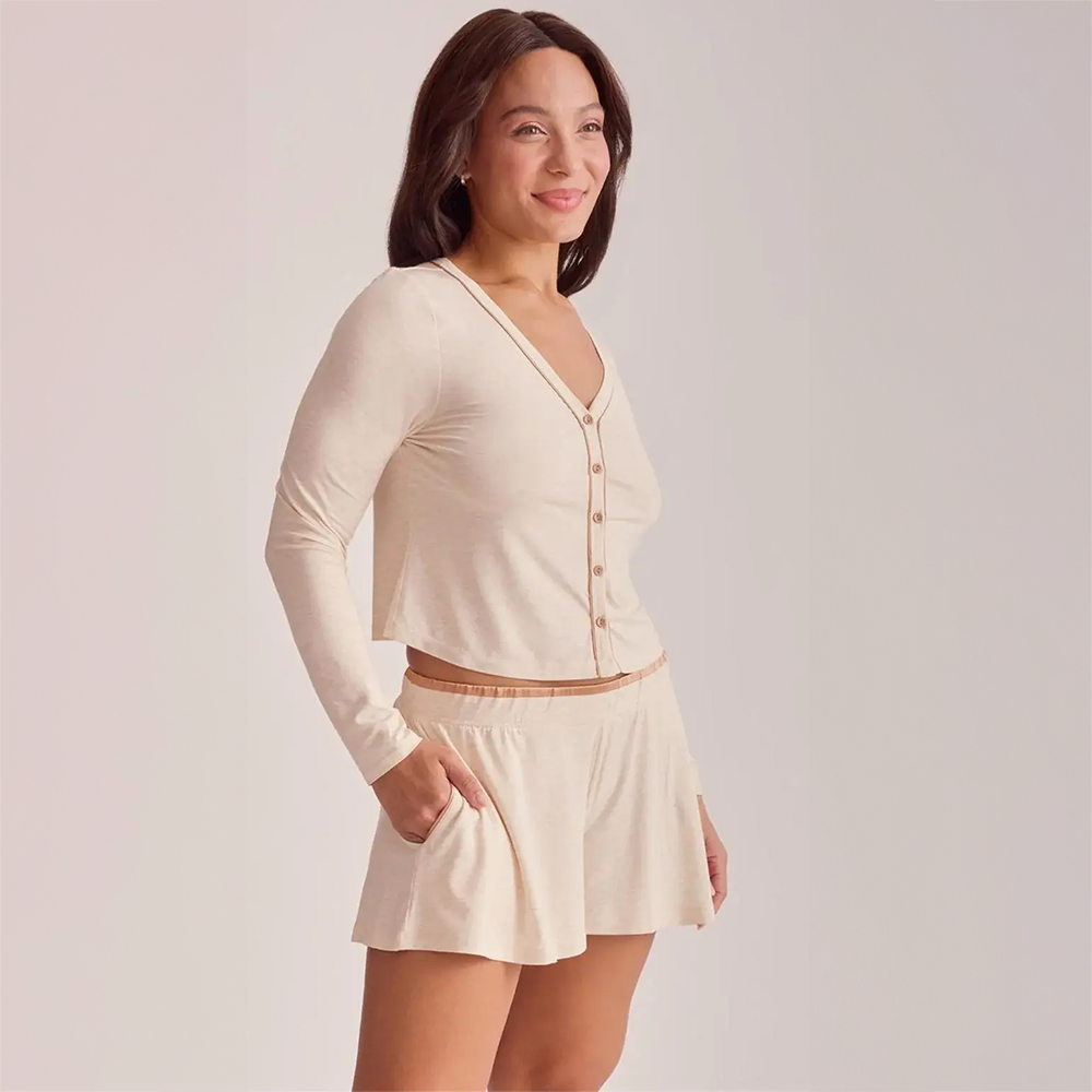 Golden Hour Short Set Honey Oat/Rose Gold 6146