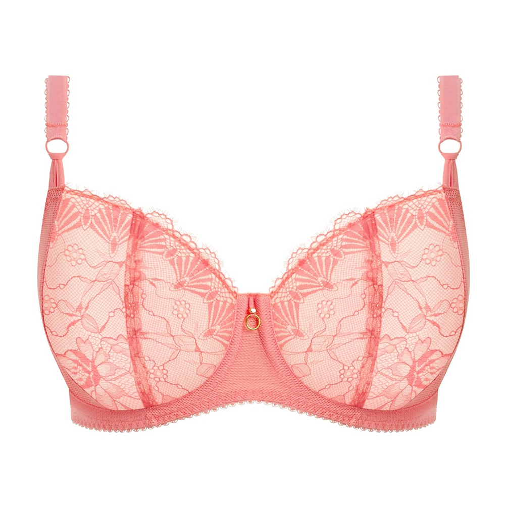 Fascinate Underwire Balconette Bra Peach