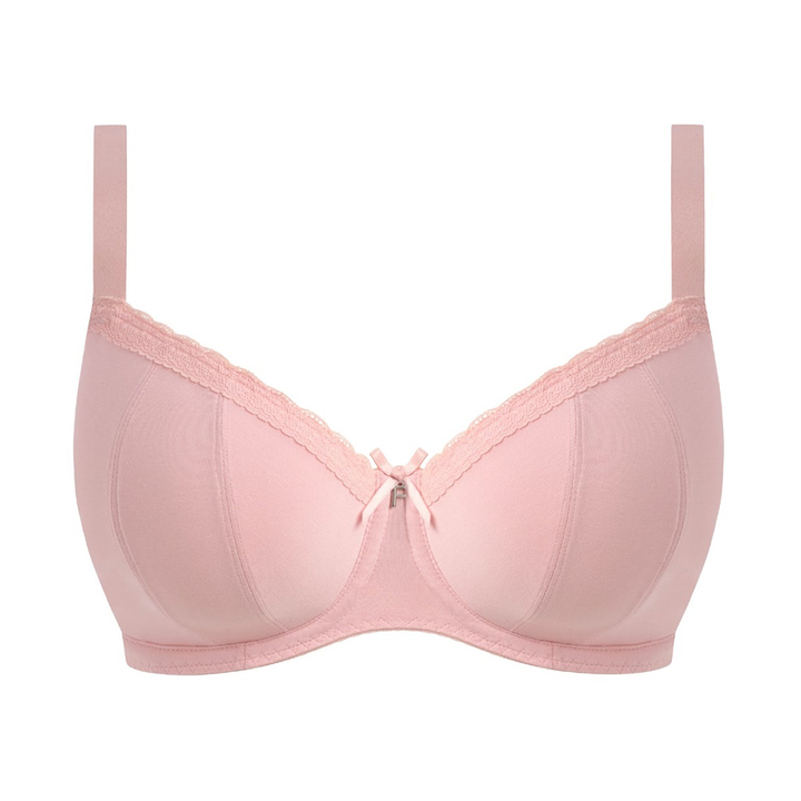 Flirt Underwire Padded Half Cup Bra Pink Frost