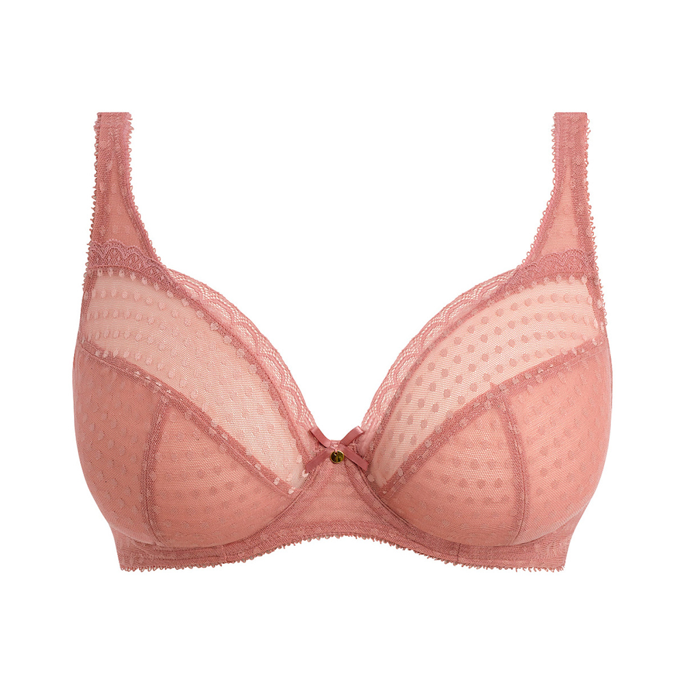 Spot-light Underwire Bra Ash Rose
