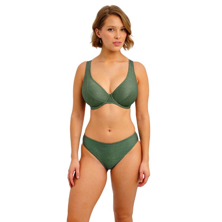 Arizona Wave Underwire High Apex Bikini Top Fern