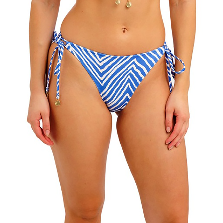 Fiji Falls Tie Side Bikini Brief Ocean