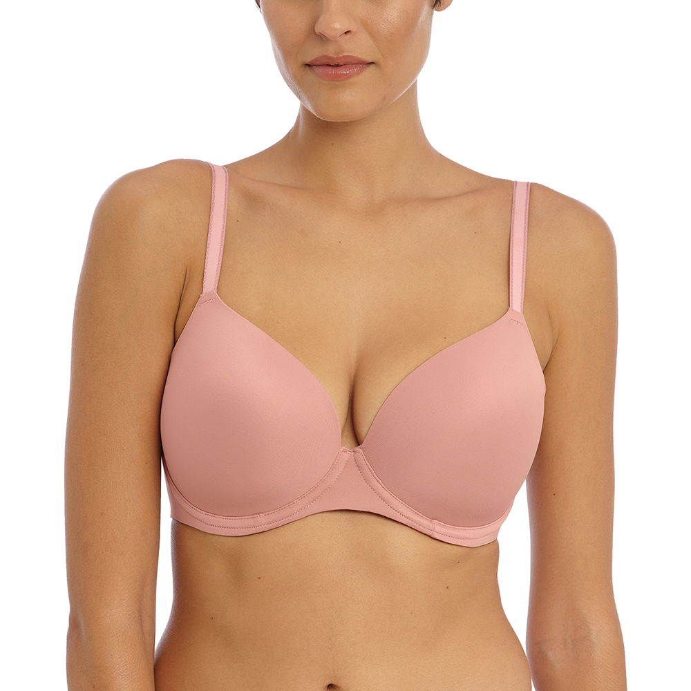 Undetected Molded Bra Ash Rose