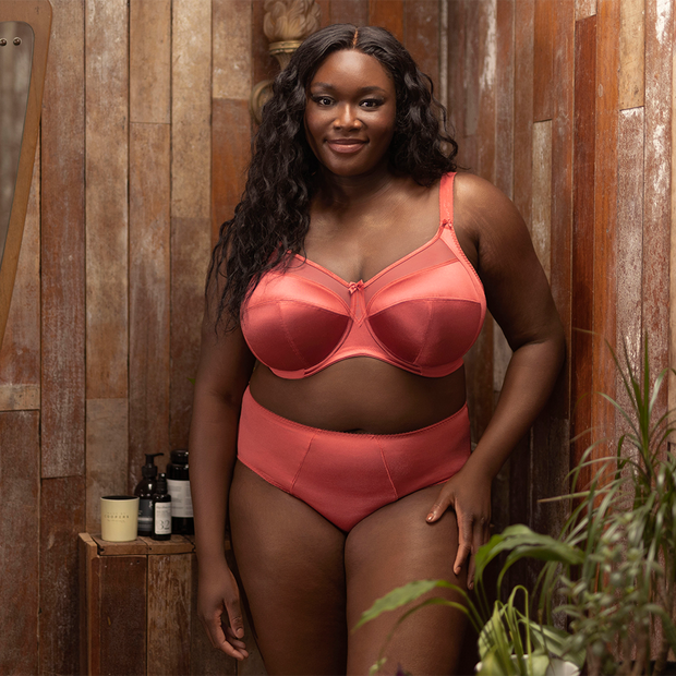 Keira Banded Bra Mineral Red