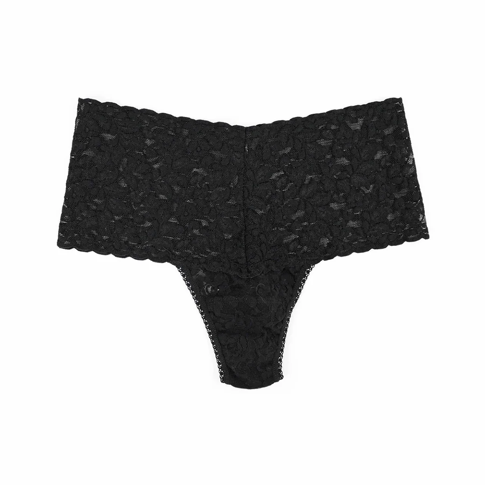 Retro Lace Thong Basic Colors