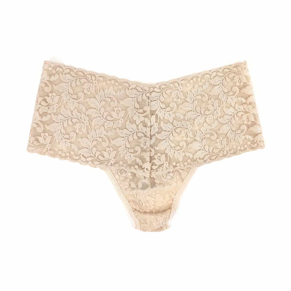Retro Lace Thong Basic Colors