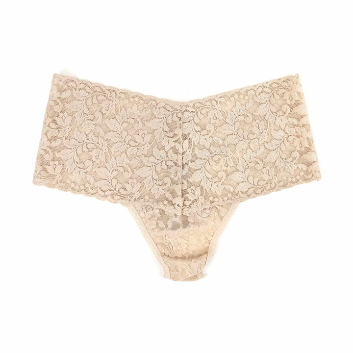 Retro Lace Thong Basic Colors