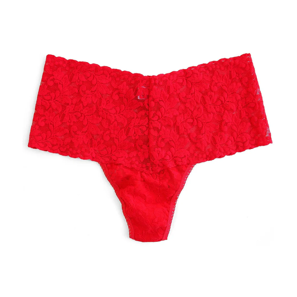 Retro Lace Thong Basic Colors