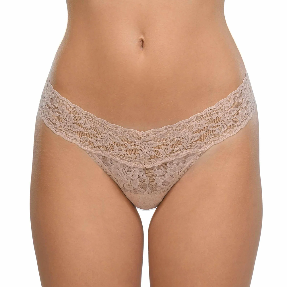 Signature Lace Low Rise Thong Basic Colors 4911