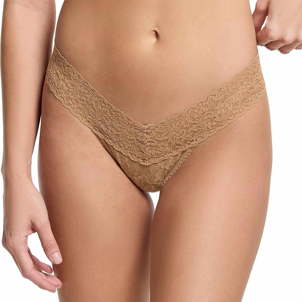 Signature Lace Low Rise Thong Basic Colors 4911
