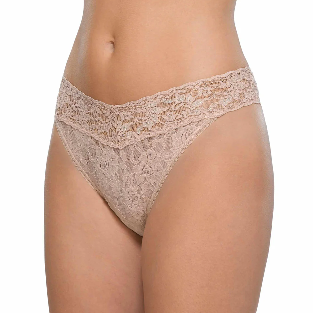 Signature Lace Original Rise Thong Basic Colors