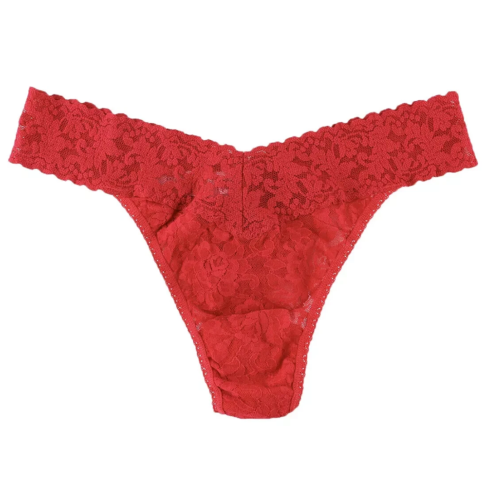 Signature Lace Original Rise Thong Basic Colors