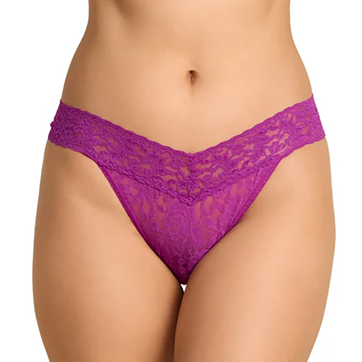 Signature Lace Original Rise Thong Fashion Colors 4811
