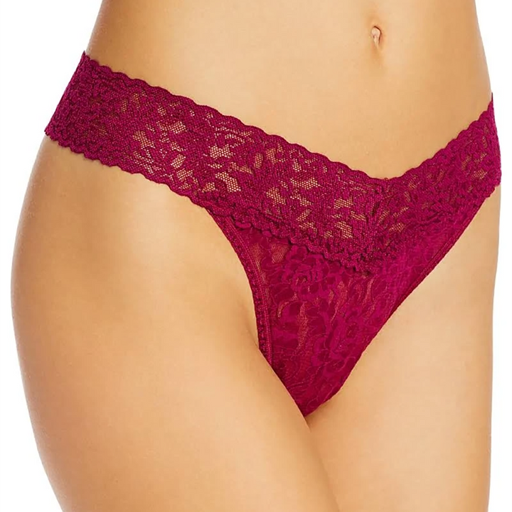 Signature Lace Original Rise Thong Fashion Colors 4811