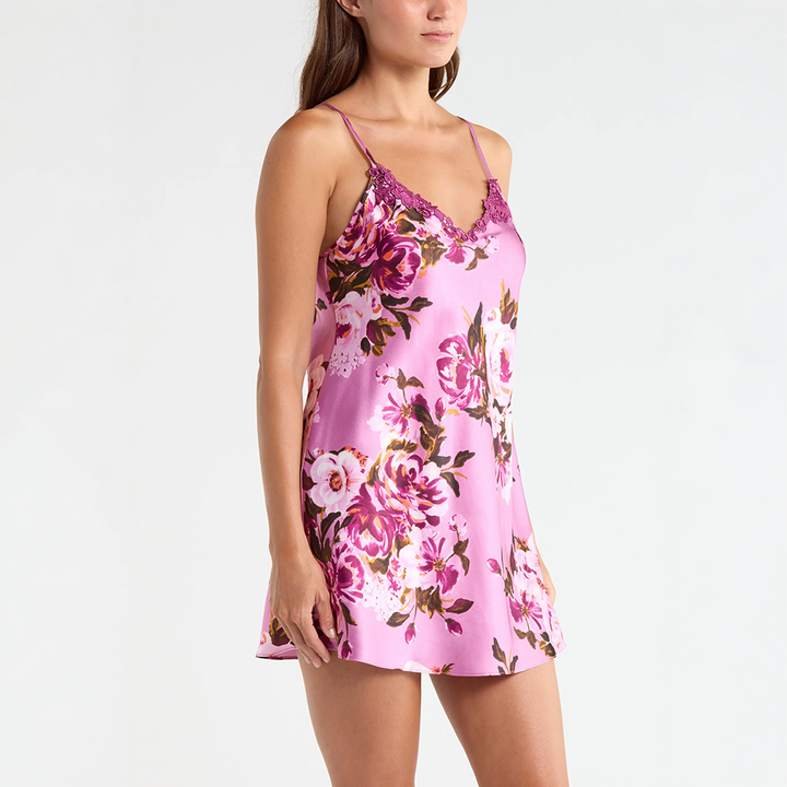 Marina Stretch Satin Chemise MRF110