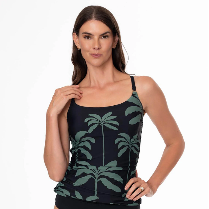 Eden Cami Tankini Top Tropical Palms