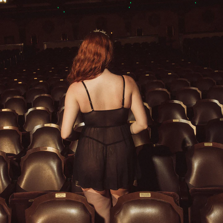 Lace Collection Babydoll Black