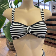 Kilo Brava Stripe Bikini Top