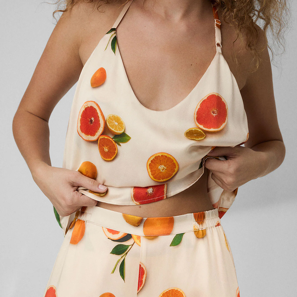 Citrus Washable Cami Pant Set