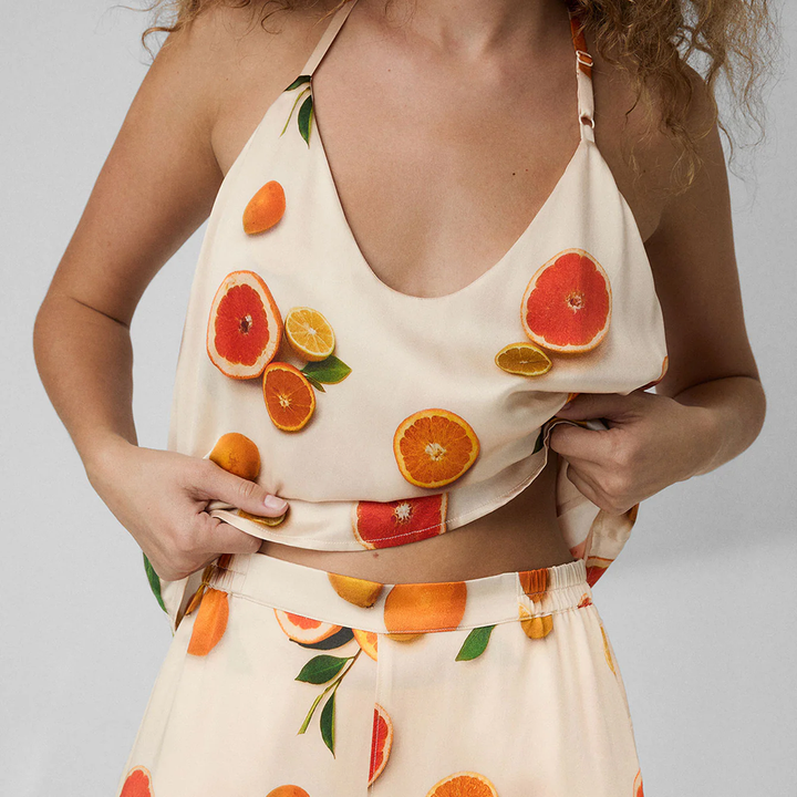 Citrus Washable Cami Pant Set