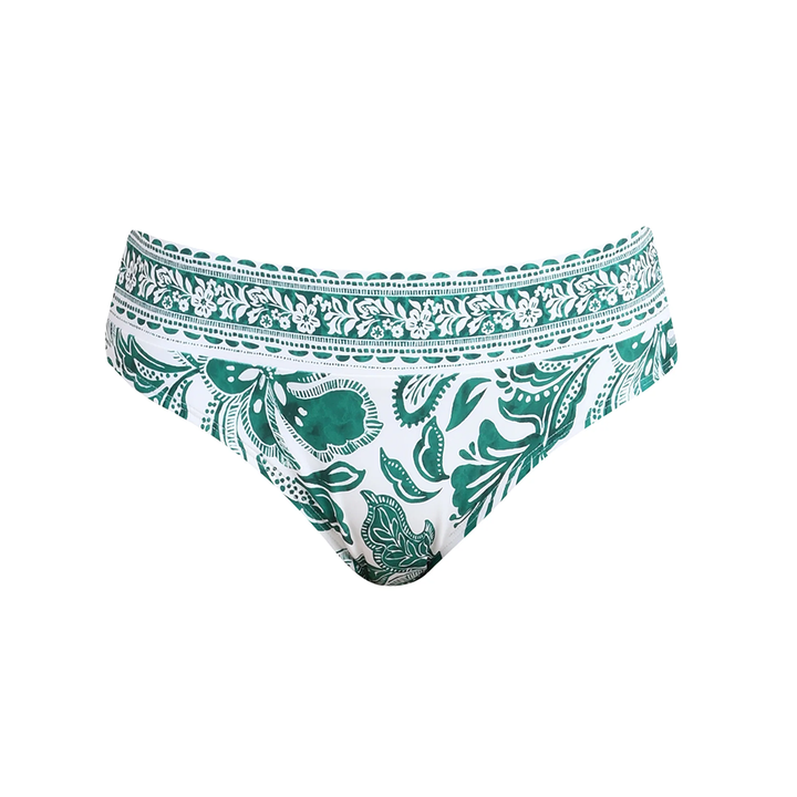 Botanical Brocade Mid-Waist Bottom