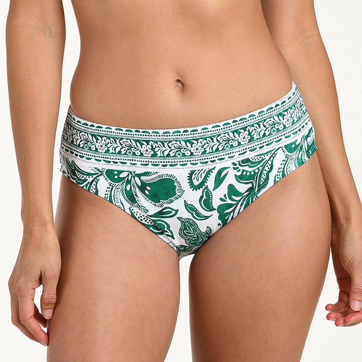 Botanical Brocade Mid-Waist Bottom