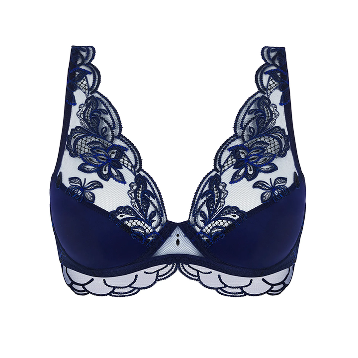 Eclat Couture Glam Triangle Bra Bleu Night