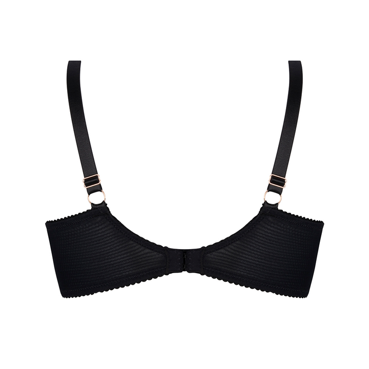 Fauve Amour Full Cup Bra in Black/Gold