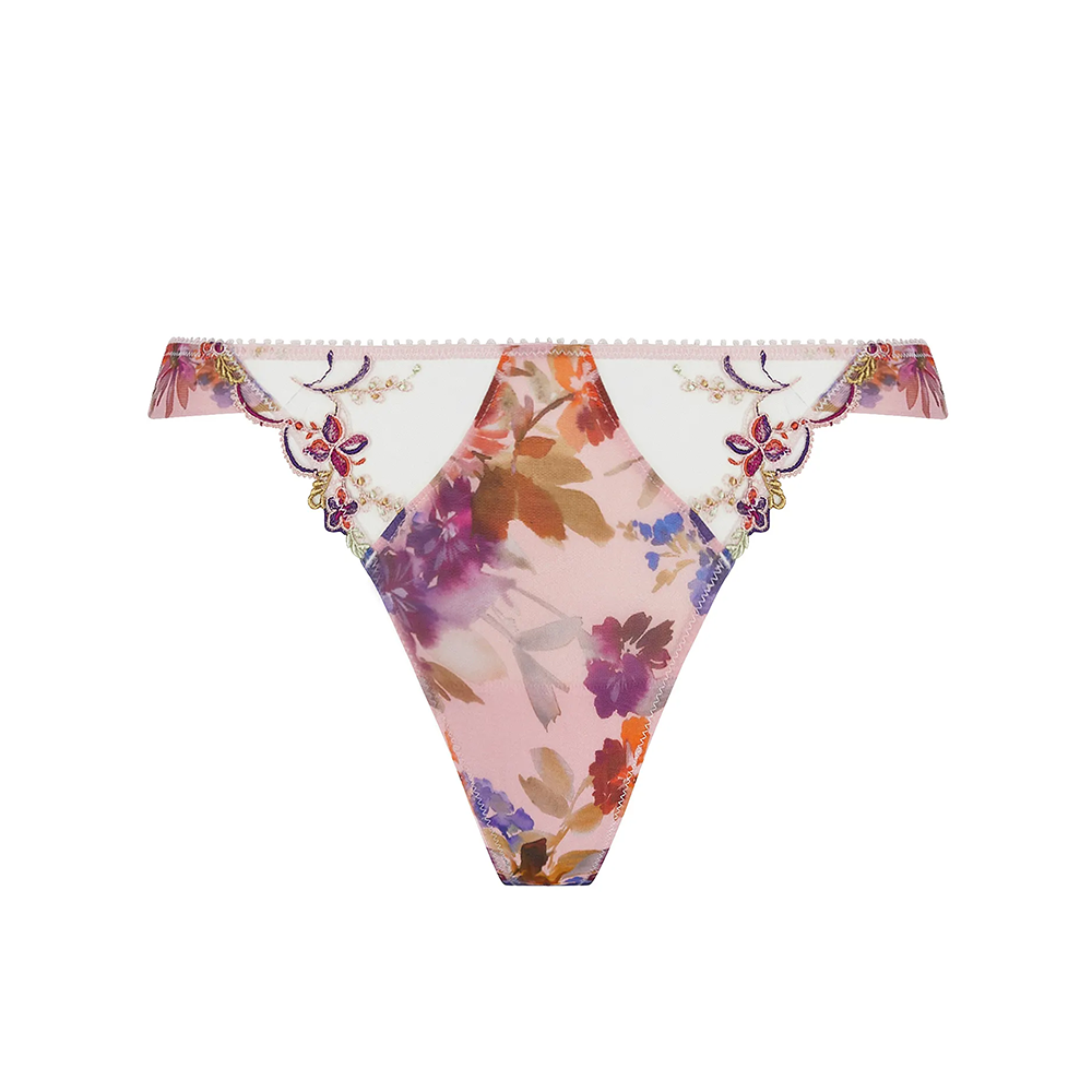 L'Hiver En Fete Sexy Thong Roses