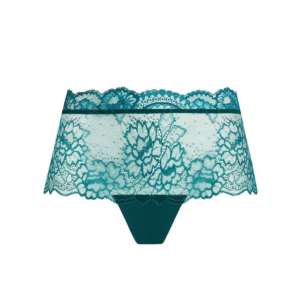 Sublime En Dentelle Boyshort Vert Princesse