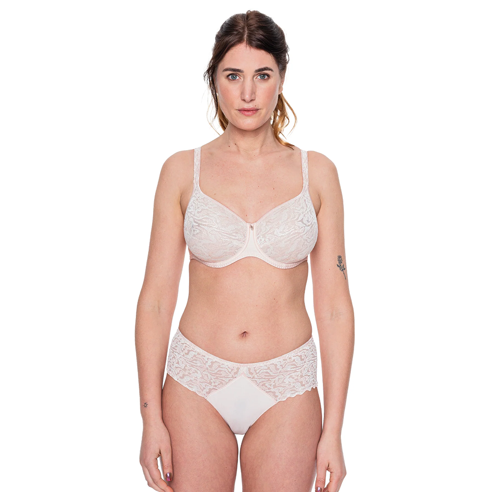 Waves Full Cup Bra Nude Rose