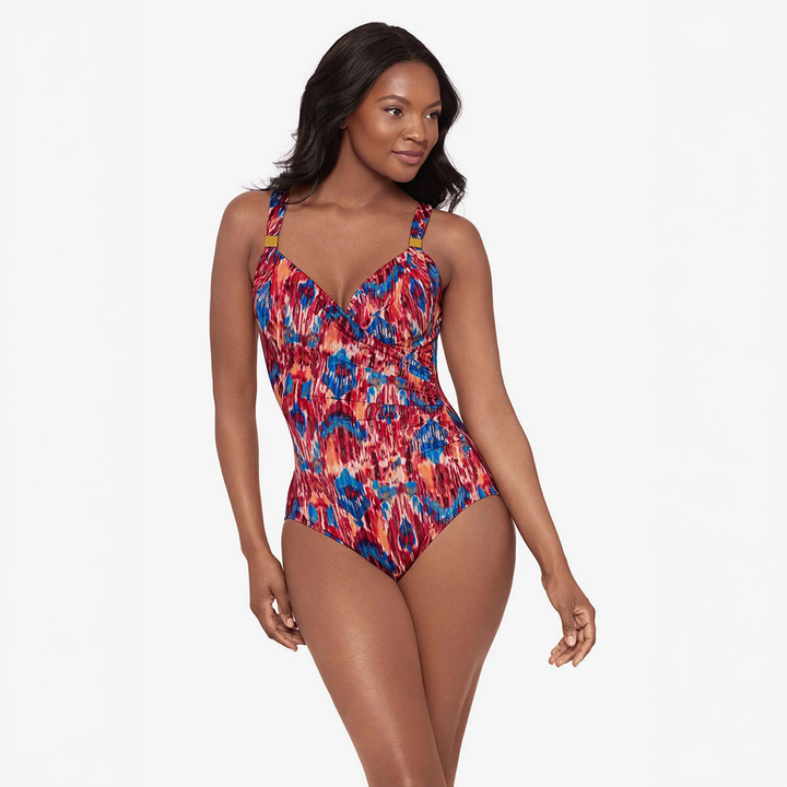 Siren One Piece Ikat Dorado Multi