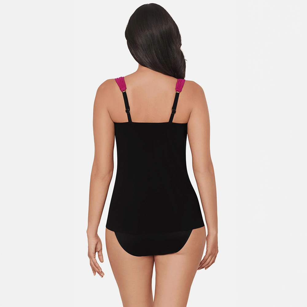 Dazzle Tankini Top Petali Rosa