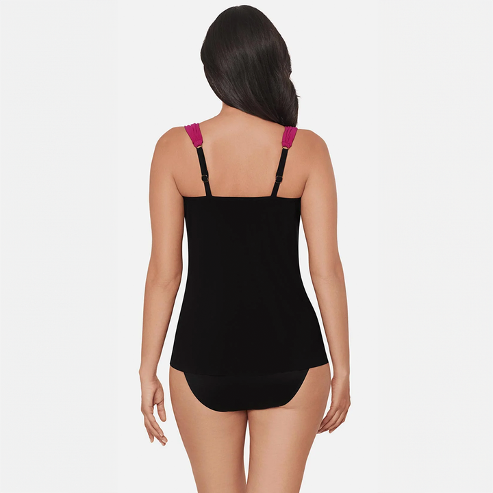 Dazzle Tankini Top Petali Rosa