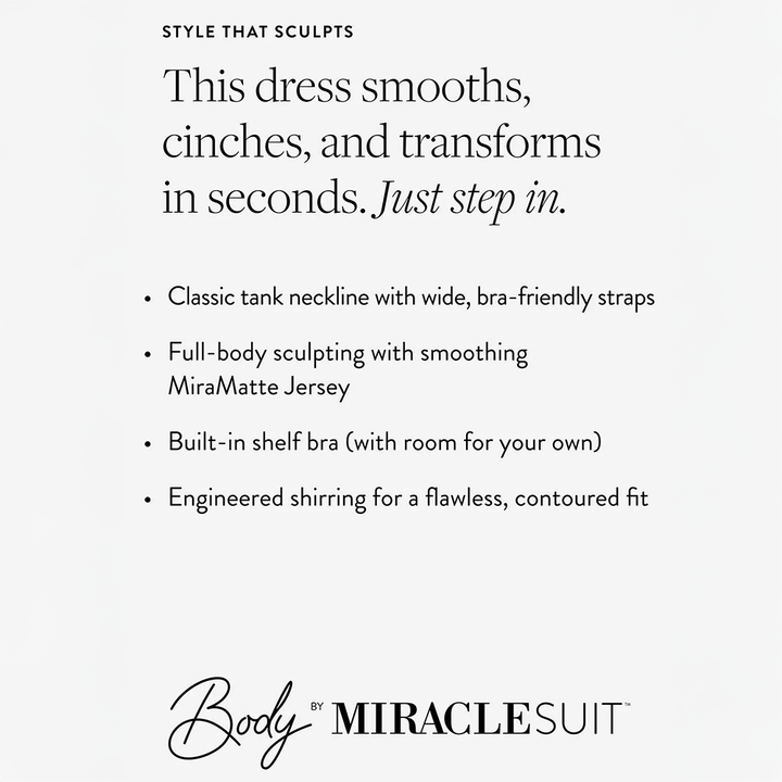 Diva Shaping Dress Black