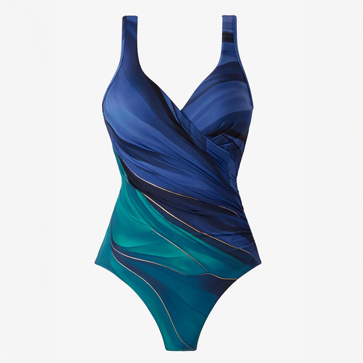 It's A Wrap One Piece Blue Multi