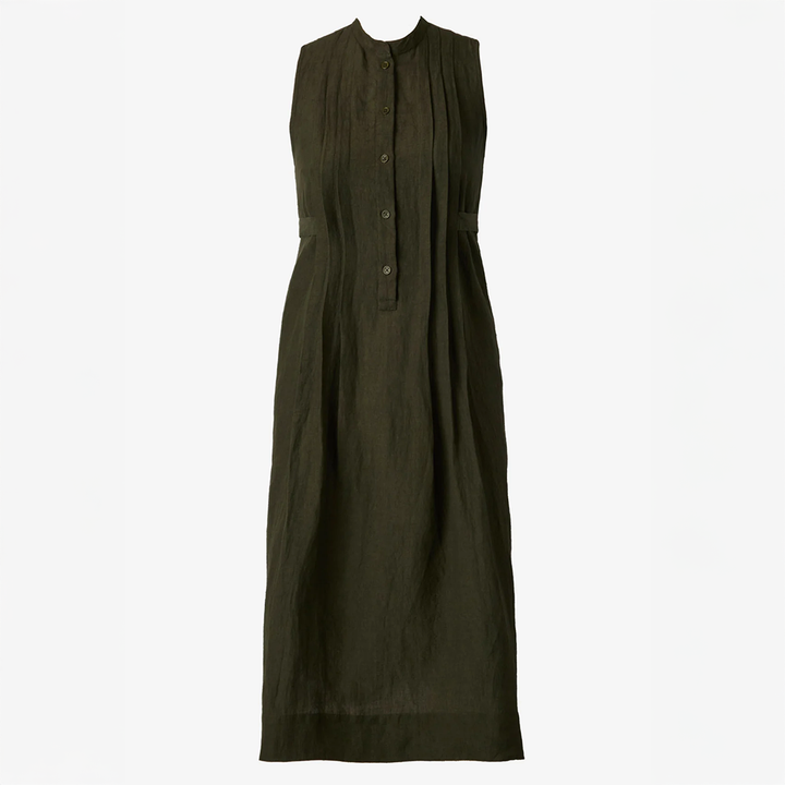 Pleated Beach Dress Cover Up