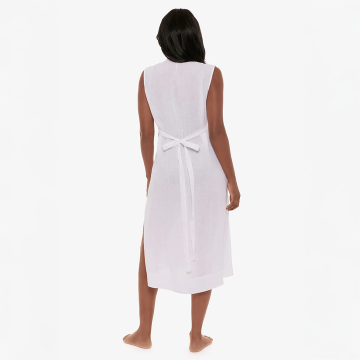 Pleated Beach Dress Cover Up