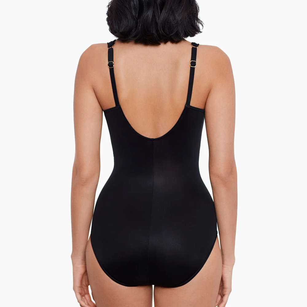 Razzle Dazzle Siren One Piece Swimsuit Black