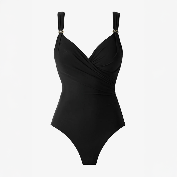 Razzle Dazzle Siren One Piece Swimsuit Black