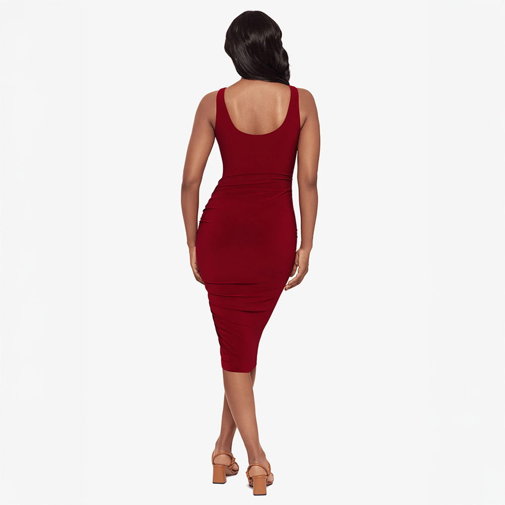 Regi Shaping Dress Crimson