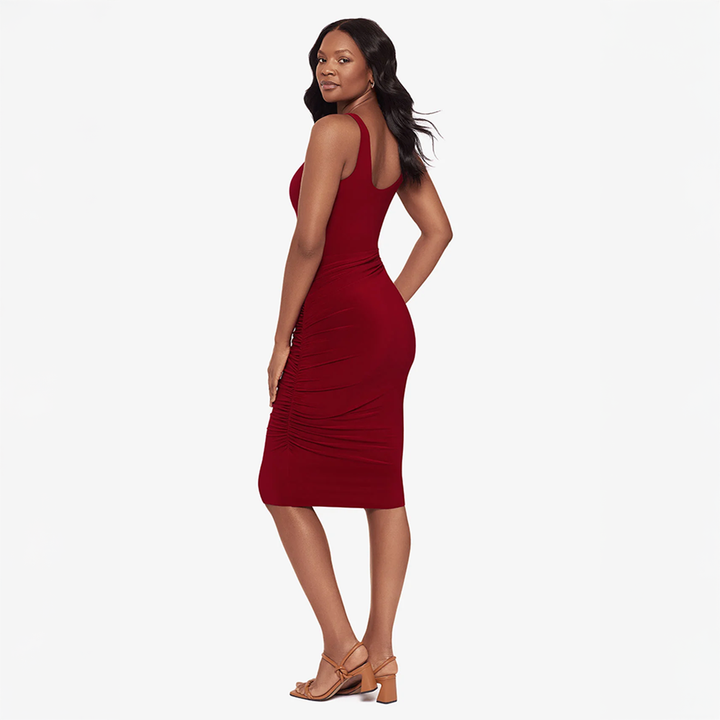 Regi Shaping Dress Crimson