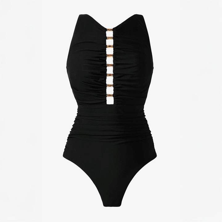 Swizzle One Piece Black