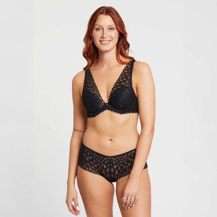 Lacy Mystique Bra Black
