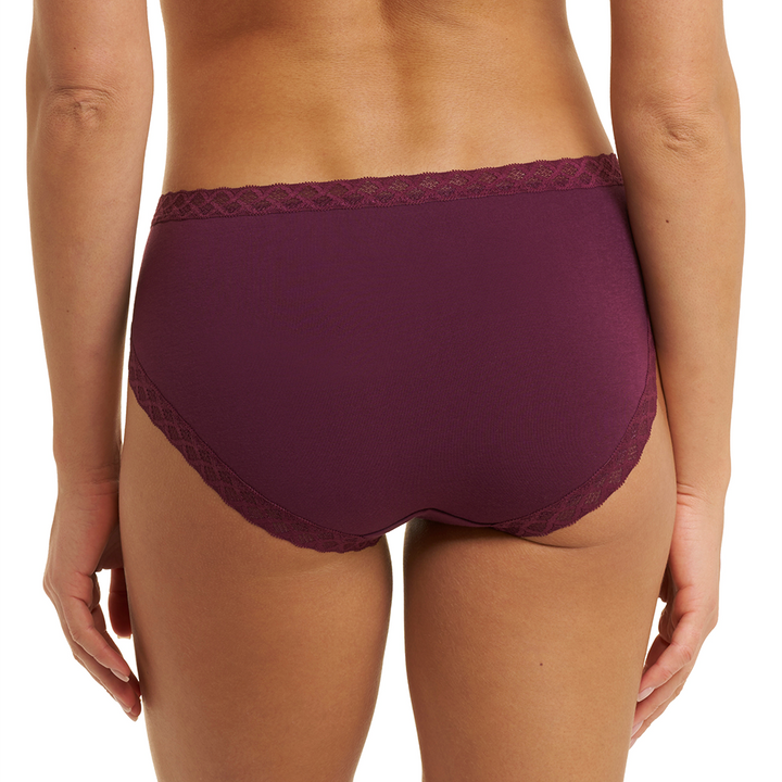 Bliss Cotton French Cut Brief Black Raspberry 152058