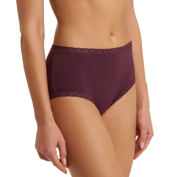 Bliss Cotton Full Brief Black Raspberry 755058