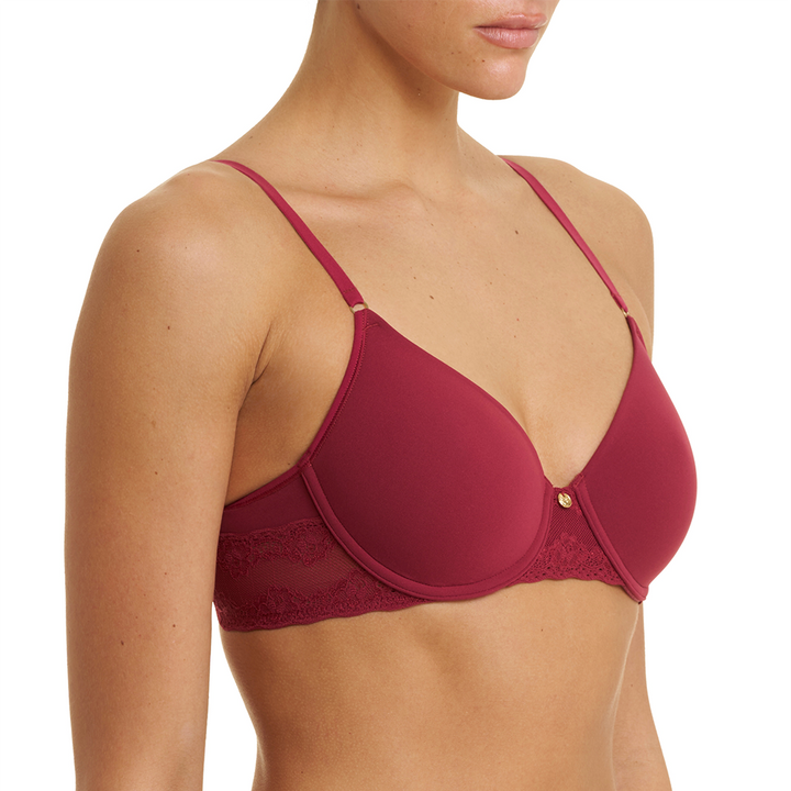 Bliss Perfection Contour Underwire Bra Deep Rouge 721154