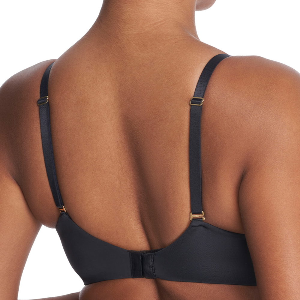Comfort Evolution Full Fit Memory Foam Convertible Underwire Bra Black